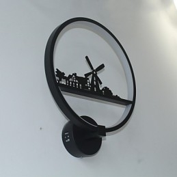 Moderne zeitgenössische Malerei Funktion für Umgebungslicht Wandleuchten Wandleuchte