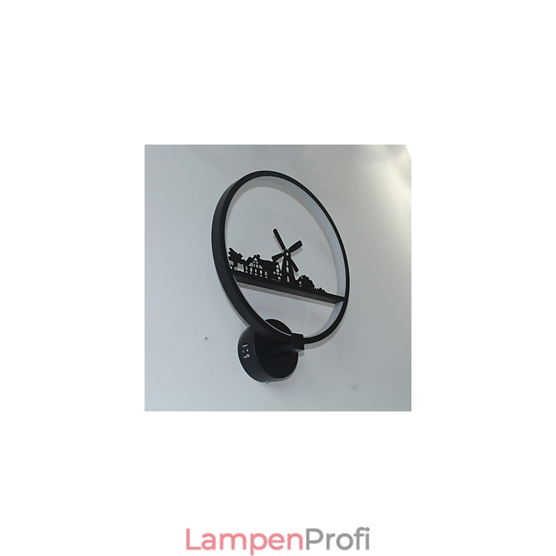 Moderne zeitgenössische Malerei Funktion für Umgebungslicht Wandleuchten Wandleuchte