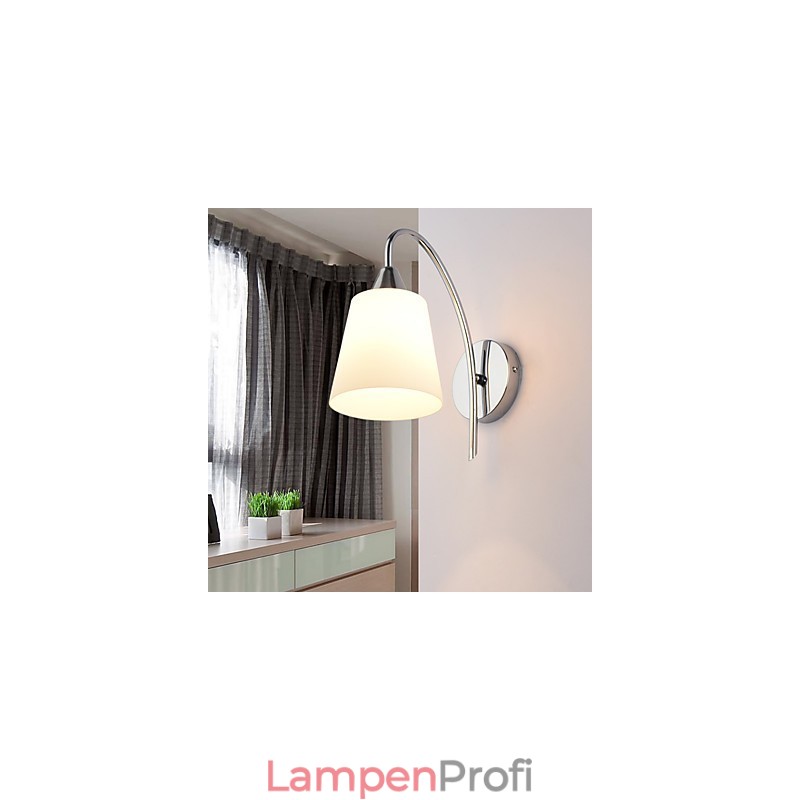 Glaswandlampe Wandleuchten Metallsockel für Wandleuchte