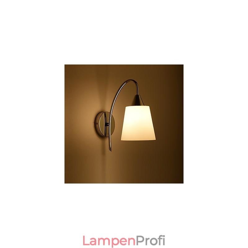 Glaswandlampe Wandleuchten Metallsockel für Wandleuchte