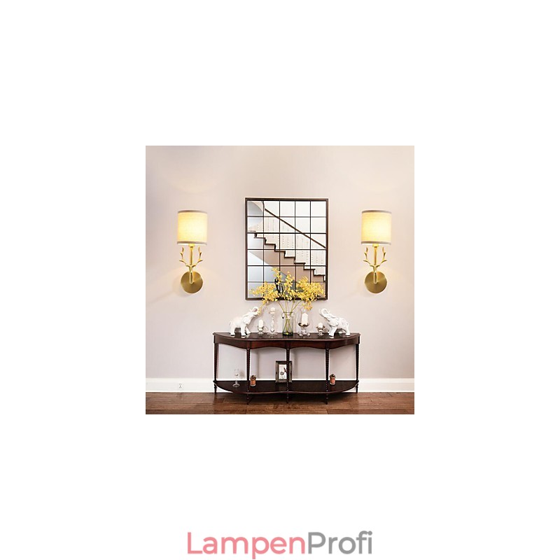 Einfache Vintage Traditionelle Klassische Messing-Funktion für Mini-Stil Umgebungslicht Wandleuchten Wandleuchte