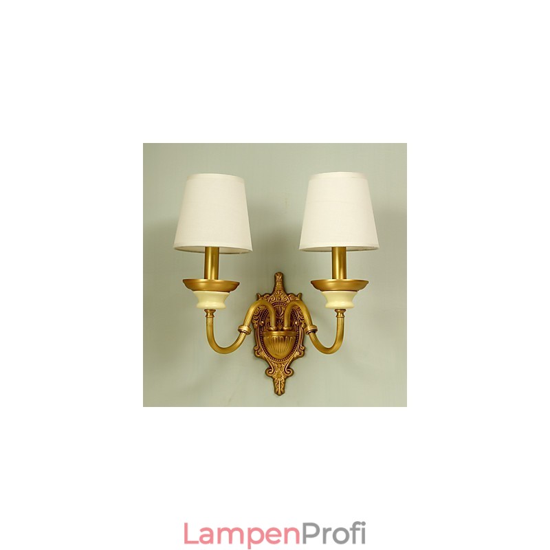 Einfaches Landhaus, traditionelles klassisches Messing-Feature für Wandleuchten im Mini-Stil, Uplight-Wandleuchter