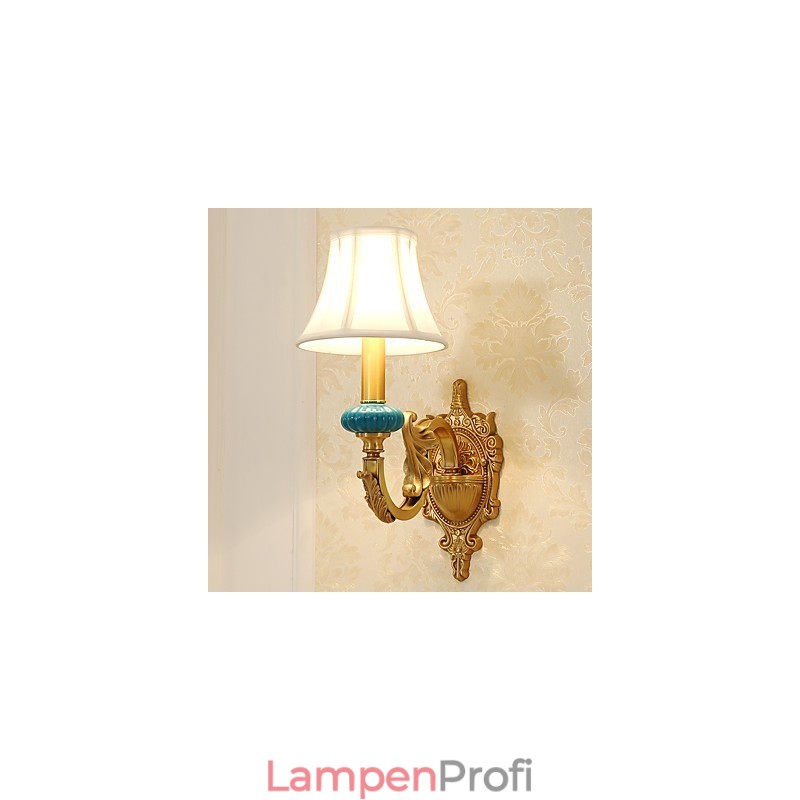 Einfaches Landhaus, traditionelles klassisches Messing-Feature für Wandleuchten im Mini-Stil, Uplight-Wandleuchter