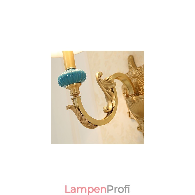 Einfaches Landhaus, traditionelles klassisches Messing-Feature für Wandleuchten im Mini-Stil, Uplight-Wandleuchter