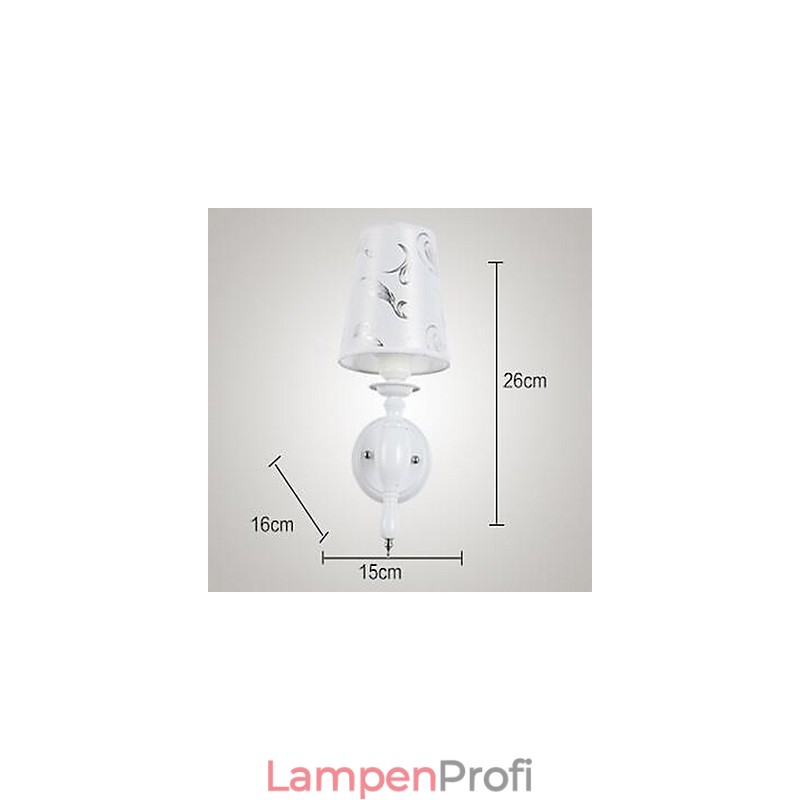 Moderne zeitgenössische galvanisierte Feature Uplight Wandleuchten Wandleuchte