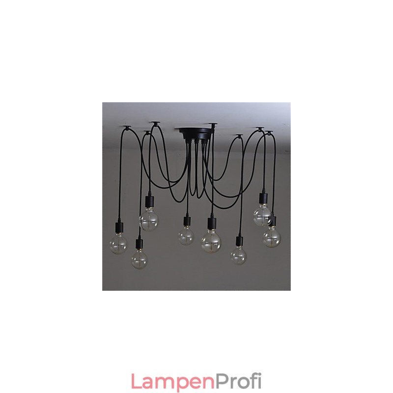 American Country Retro 8 Kopf Schönheit Blume Anhänger