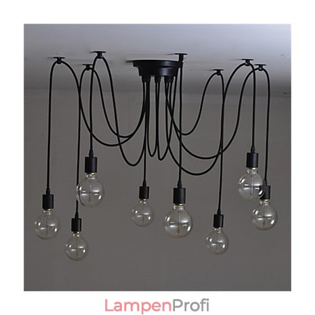 American Country Retro 8 Kopf Schönheit Blume Anhänger