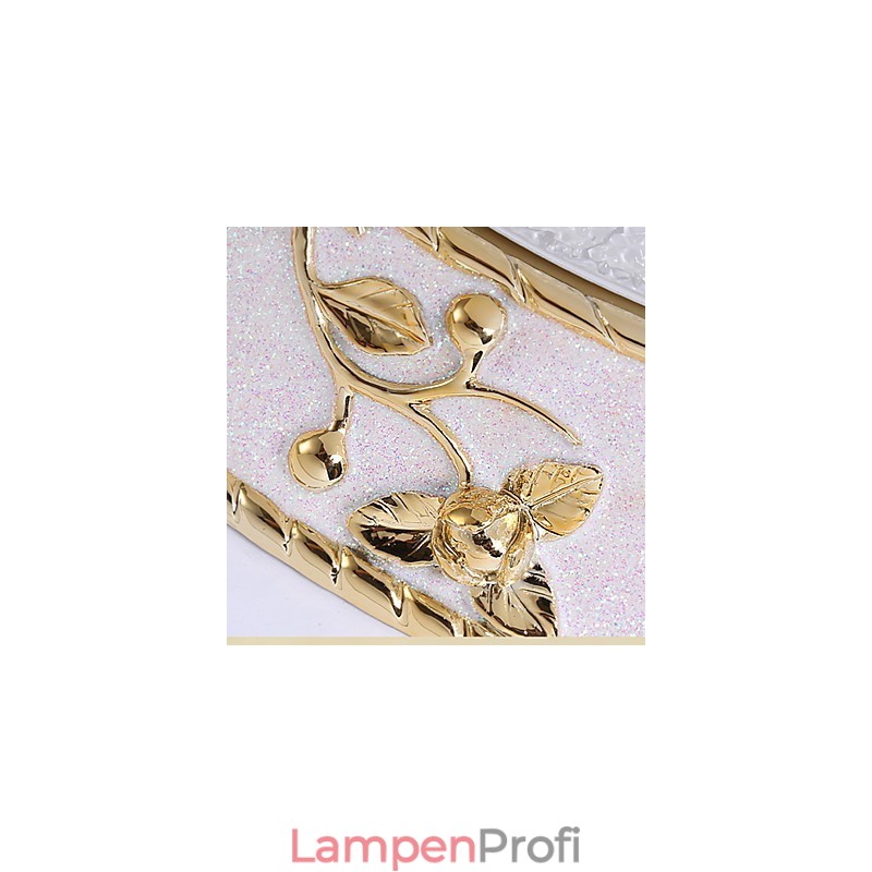 Moderne zeitgenössische Unterputzmontage aus Metall