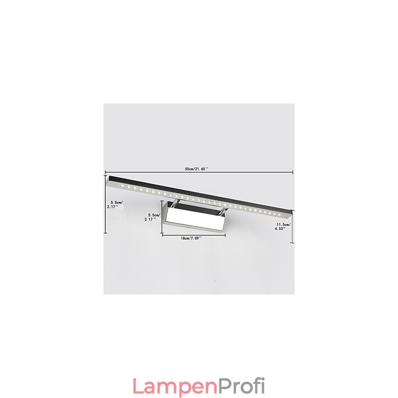 Moderne zeitgenössische galvanisierte Funktion für Downlight Badezimmerbeleuchtung Wandleuchte