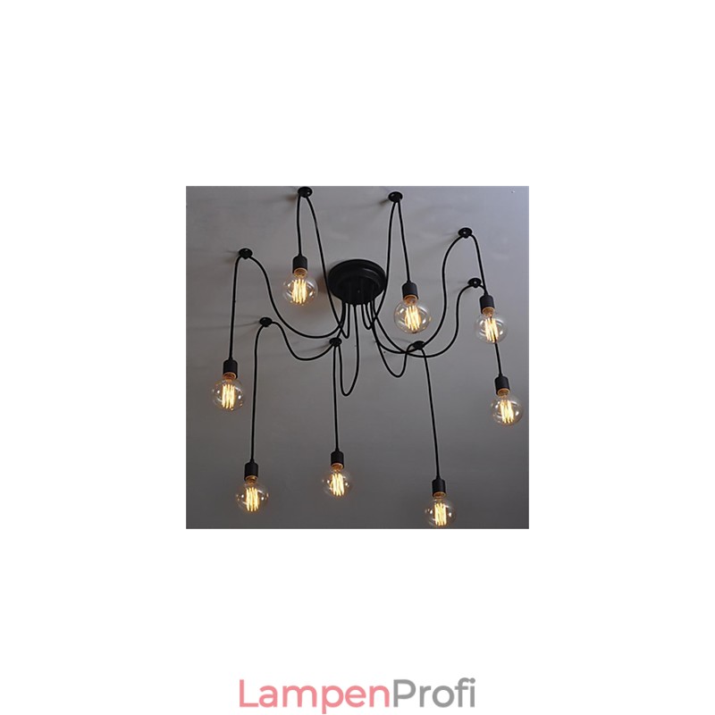 American Country Retro 8 Kopf Schönheit Blume Anhänger