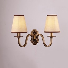 Traditionelle klassische galvanisierte Funktion für Augenschutz Downlight Wandleuchten Wandleuchte