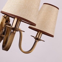 Traditionelle klassische galvanisierte Funktion für Augenschutz Downlight Wandleuchten Wandleuchte