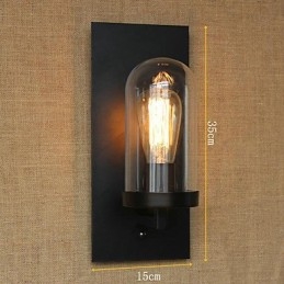 Kreative moderne minimalistische Restaurant Bar Amerikanischen land gang treppen Edison wand