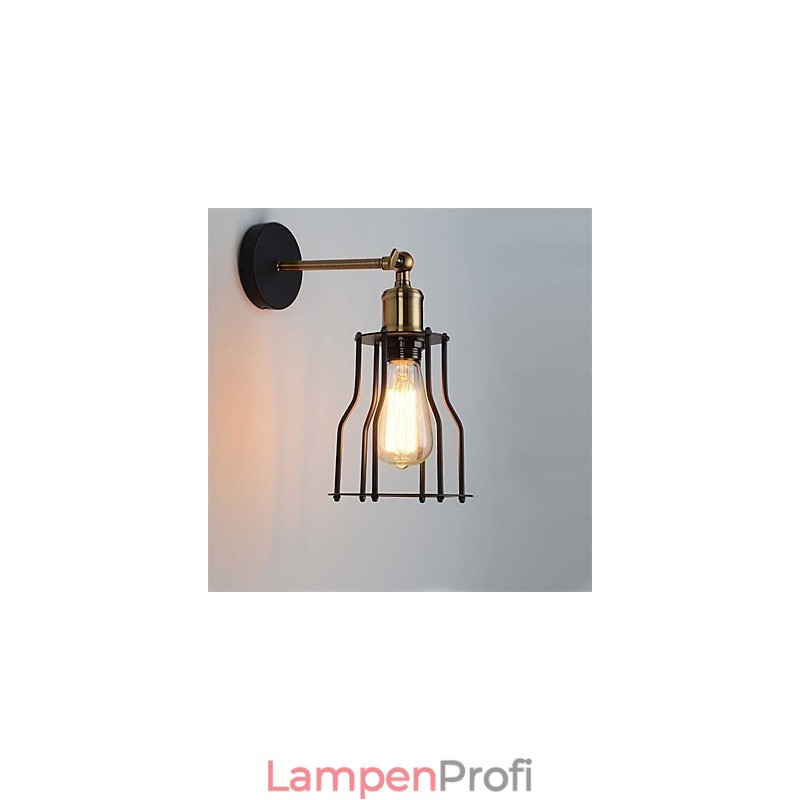 Loft vintage Wand Lichter Industrie Edison Mode Einfachheit Wandleuchten Metall Basis Kappe