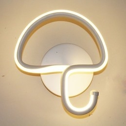 Moderne minimalistische Lampe Schlafzimmer Nachttischlampe Flure Hotel Projektbeleuchtung Aluminium kreisförmige Wandleuchte
