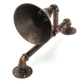 Wasserrohr Wandleuchten Retro Industriellen Stil Kreative Land Metall Restaurant Cafe Bars Stehtisch Wandleuchten