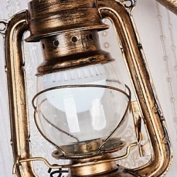 Rustikale Lodge Malerei Feature für Mini-Stil Uplight Wandleuchten Wandleuchte C