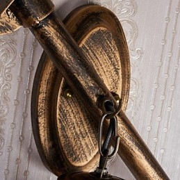 Rustikale Lodge Malerei Feature für Mini-Stil Uplight Wandleuchten Wandleuchte C