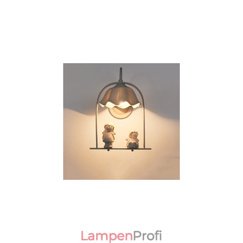 Moderne zeitgenössische Malerei Funktion für Augenschutz Umgebungslicht Wandleuchten Wandleuchte