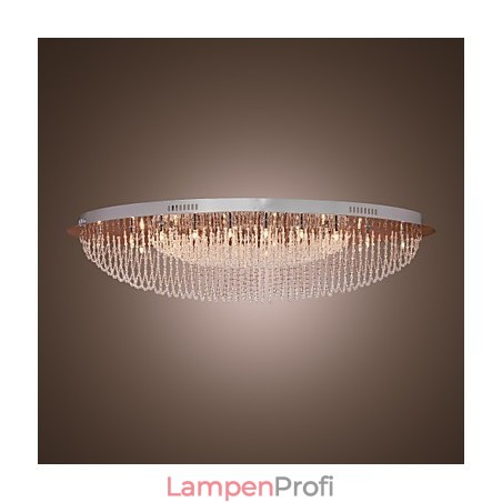Moderne zeitgenössische Kristall Chrom Metall Unterputz Moderne zeitgenössische Kristall Chrom Metall Unterputz