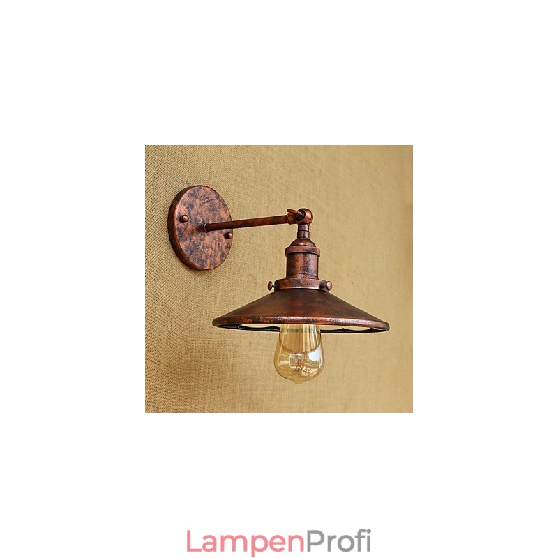 Rustikale Lodge Country Retro Galvanisierte Funktion für Mini-Stil Ambient Light Wandleuchten