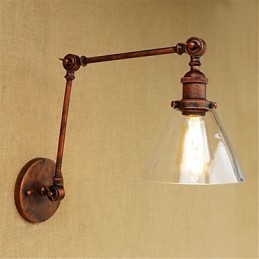 Galvanisierte Funktion im Country-Retro-Stil für Schwenkarmleuchten im Mini-Stil mit Augenschutz