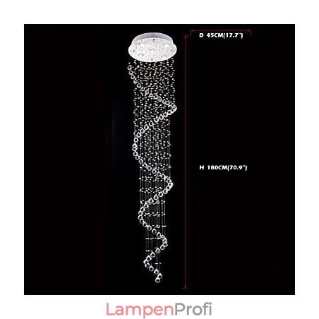 Kristall Pendelleuchte Kronleuchter Beleuchtung 5 Lichter Silber Canpoy Klar K9 Kristall Helix Deckenleuchten Kristall Pendelleuchte Kronleuchter Beleuchtung 5 Lichter Silber Canpoy Klar K9 Kristall Helix Deckenleuchten