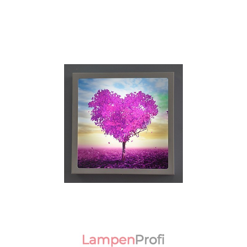 Integrierte moderne zeitgenössische moderne zeitgenössische Malerei-Funktion für Ambient Light Wandleuchten