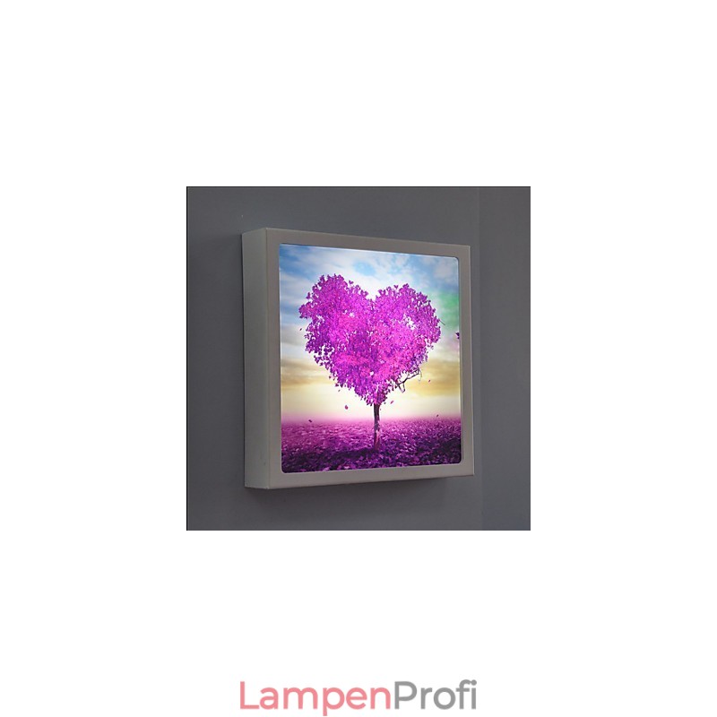 Integrierte moderne zeitgenössische moderne zeitgenössische Malerei-Funktion für Ambient Light Wandleuchten