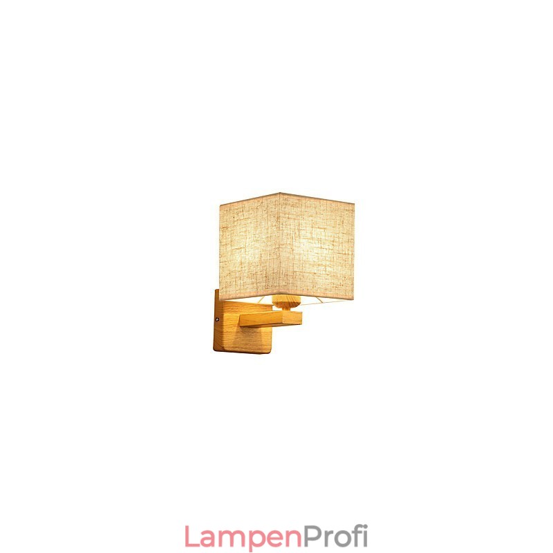 Minimalistische Massivholz Tischlampe Nachttischlampe