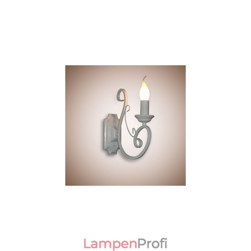 Kerzenlampe Nachttischlampe Wandlampe Eisenkorridor Kreative Pastorale Spiegellampe