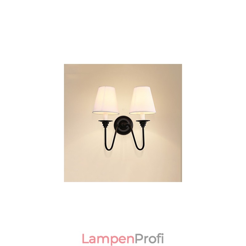 Rustic Lodge Wandleuchter mit schwarzem Oxid-Finish, Funktion zum Schutz der Augen, Umgebungslicht