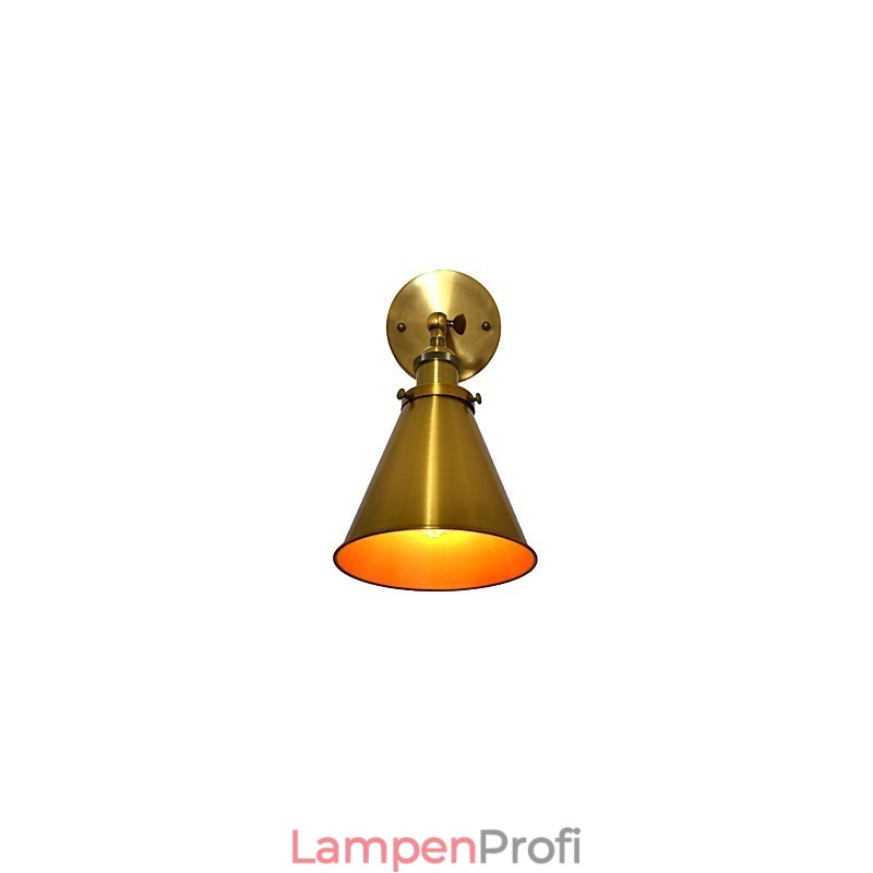 Wandleuchte Wandleuchten Wand Eisen Wandlampe dumm schwarz Lichtschwert Lampe an der Wand