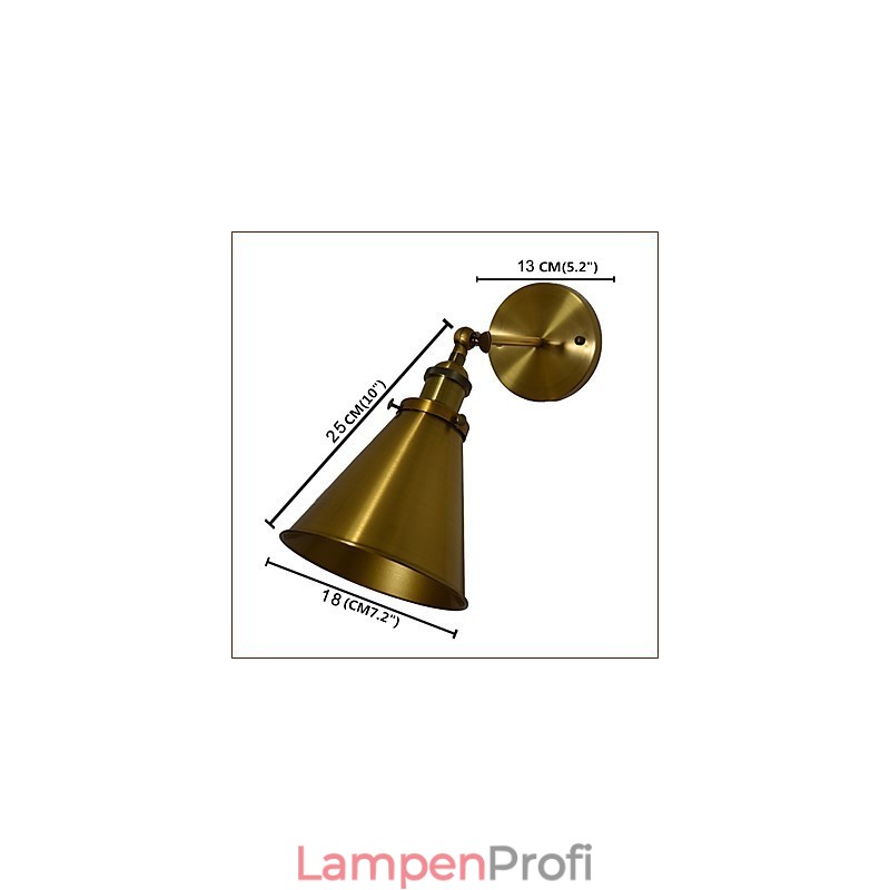 Wandleuchte Wandleuchten Wand Eisen Wandlampe dumm schwarz Lichtschwert Lampe an der Wand