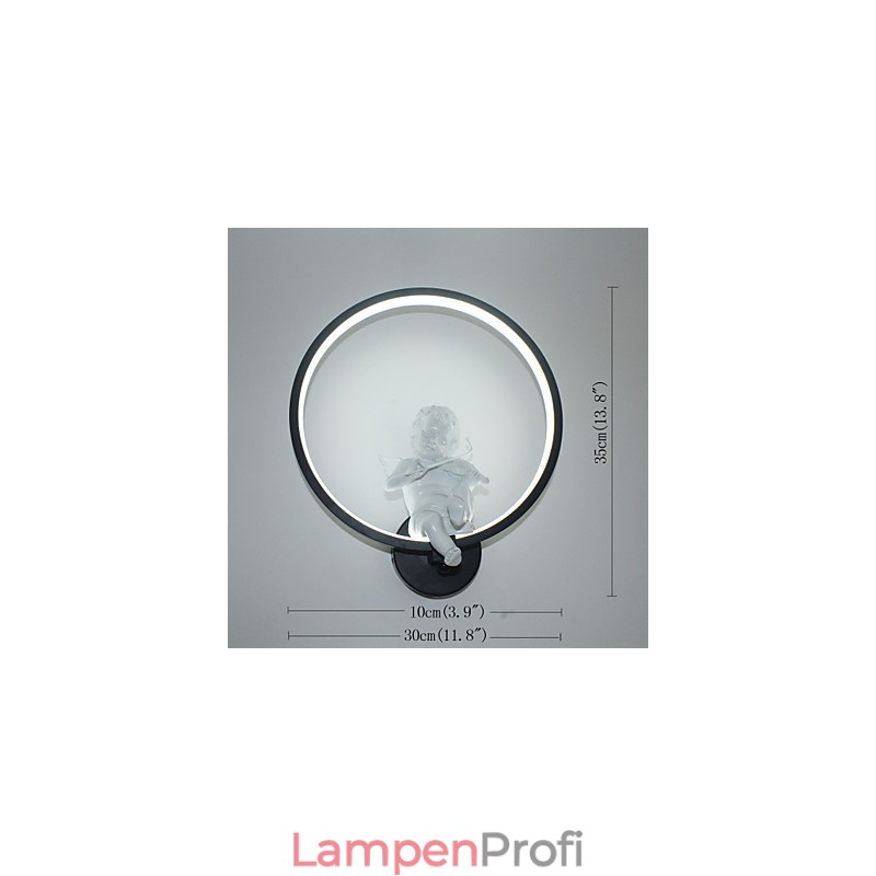Wandleuchte Moderne kreative Persönlichkeit Lampe Designer Engel Dekoration Lampe Aluminium integrierte Korridor Wandleuchte