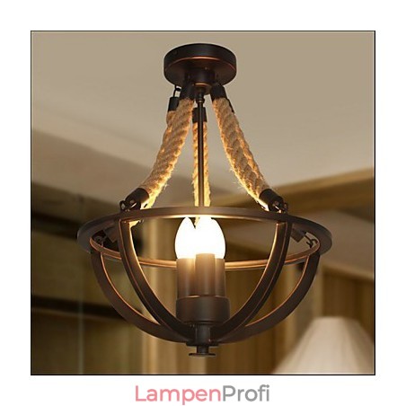 Amerikanische Decke Retro Seil einfache Lampe Amerikanische Decke Retro Seil einfache Lampe