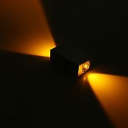 Mehrfarbige 3-Neuheitsfunktion für Wandleuchten im Mini-Stil mit Umgebungslicht, Wandleuchte