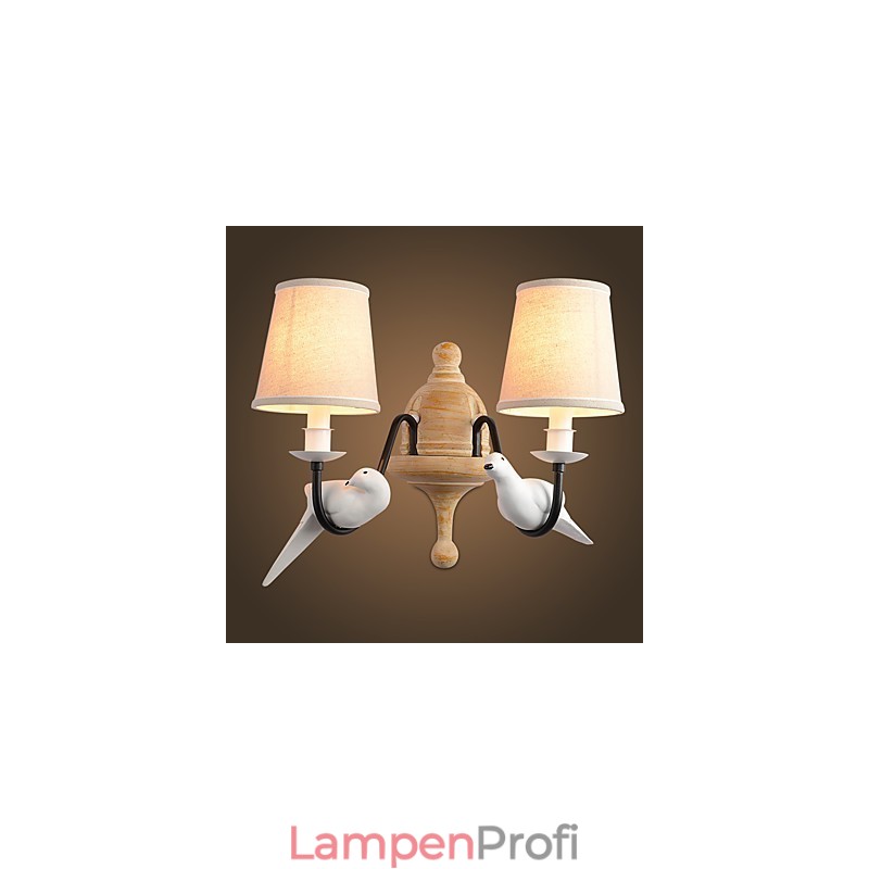Rustikale Lodge Einfache Vintage Malerei Feature Umgebungslicht Wandleuchten Wandleuchte