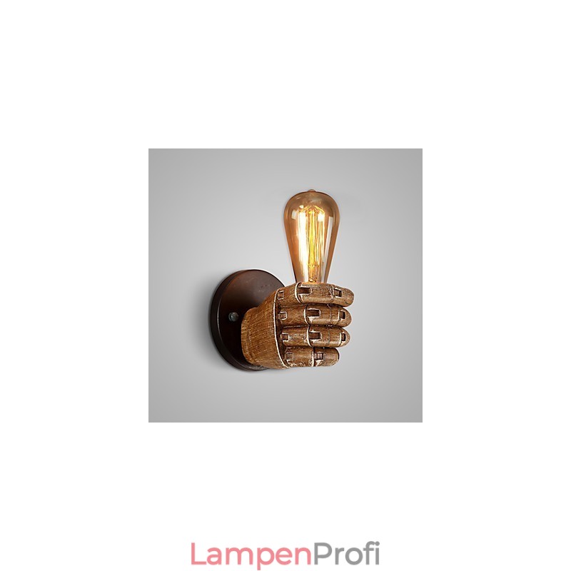 Loft Industrielle Cafe Wandlampe Harz Wandlampe Lodge Antik Vintage Retro Malerei Funktion für Mini Stil Umgebungslicht Wandleuchten Wandleuchte