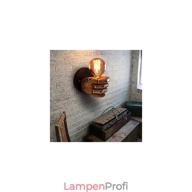 Loft Industrielle Cafe Wandlampe Harz Wandlampe Lodge Antik Vintage Retro Malerei Funktion für Mini Stil Umgebungslicht Wandleuchten Wandleuchte