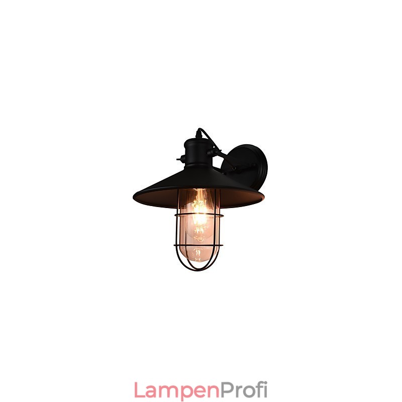 Wandleuchte Wandleuchten Wandlampe Dumme schwarze Lichtschwertlampe an der Wand