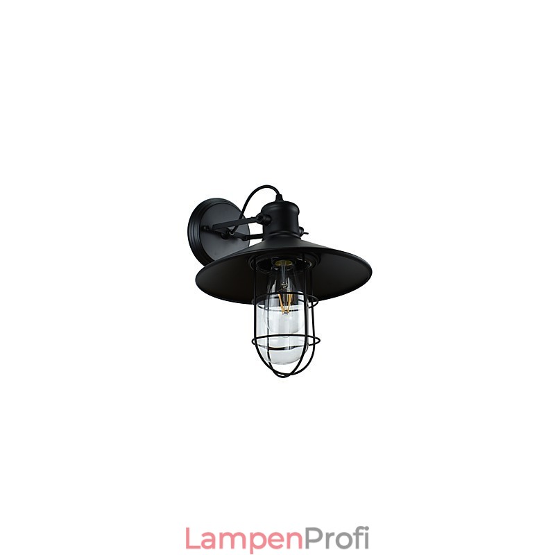 Wandleuchte Wandleuchten Wandlampe Dumme schwarze Lichtschwertlampe an der Wand