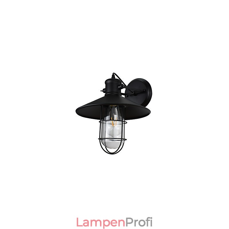 Wandleuchte Wandleuchten Wandlampe Dumme schwarze Lichtschwertlampe an der Wand