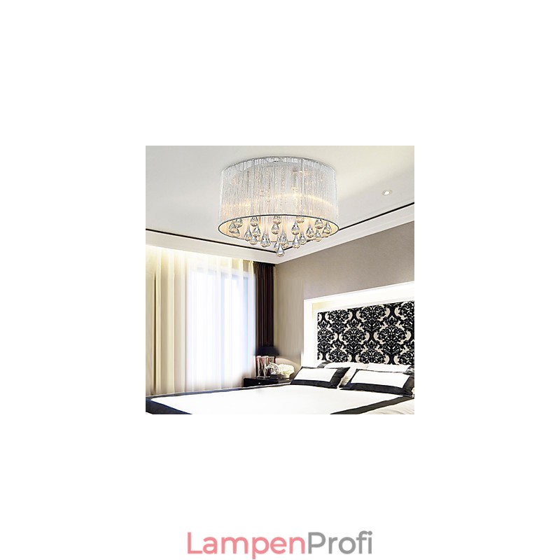 Deckenleuchte Modern Kristall 4 Lichter