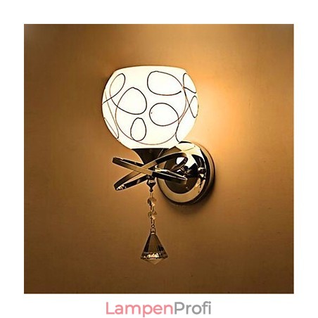 Hotel Schlafzimmer Nachttischlampe Moderne Minimalistische Glaswandlampe
