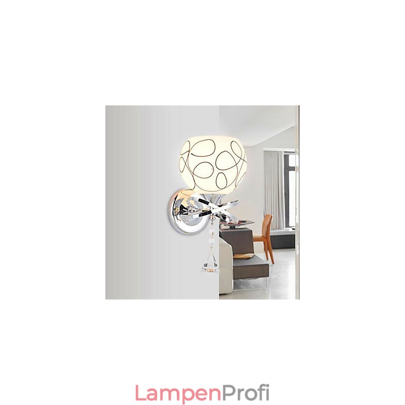 Hotel Schlafzimmer Nachttischlampe Moderne Minimalistische Glaswandlampe