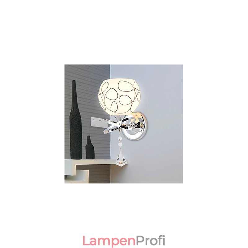 Hotel Schlafzimmer Nachttischlampe Moderne Minimalistische Glaswandlampe
