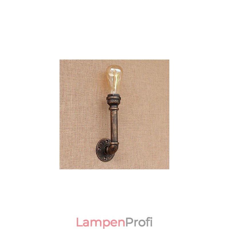 Nostalgie Einfache Wasserpfeife Dekorative Kleine Wandleuchte Wandleuchte