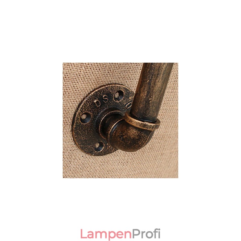 Nostalgie Einfache Wasserpfeife Dekorative Kleine Wandleuchte Wandleuchte