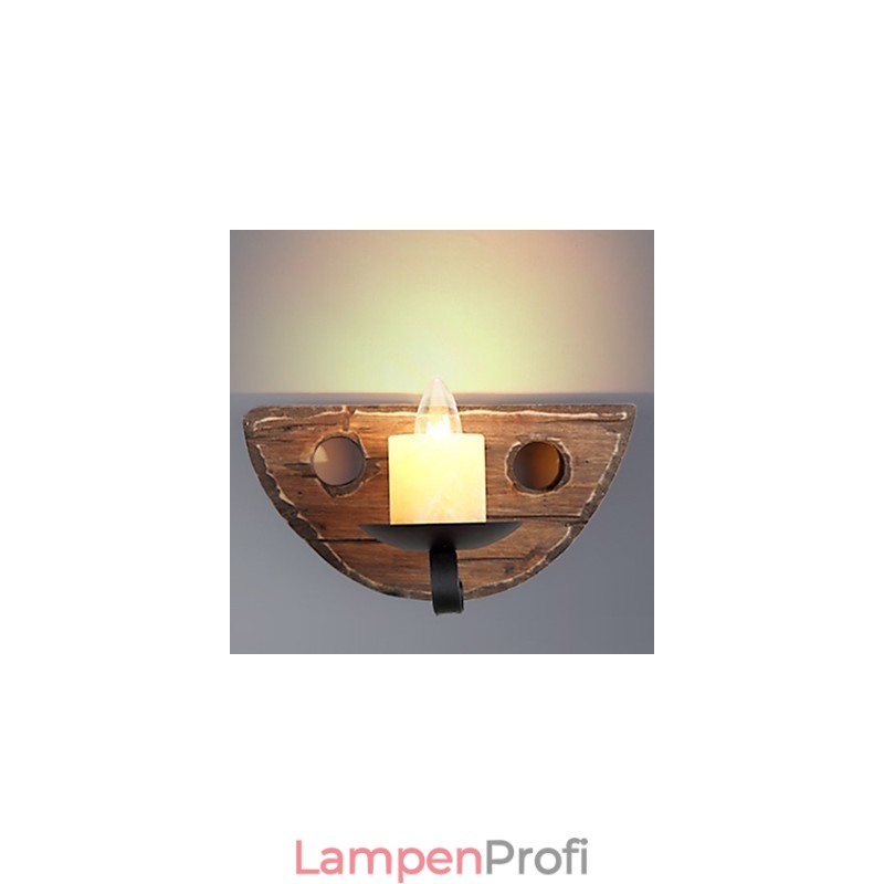 Rustikale Lodge-Malerei-Funktion für Mini-Stil Umgebungslicht Wandleuchten Wandleuchte